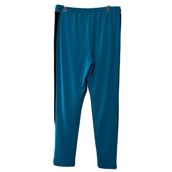 Christian Siriano Blue and Caribean blue Joggers with Elastic Waistband - Picture 4 of 8
